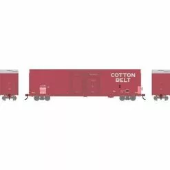 Athearn #90579 FMC 60' DD/SS Hi-Cube Box SSW #62639 Primed For Grime