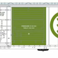Athearn 26742 HO FMC Combination Door Box Car Minnesota, Dakota & Western #10002