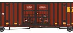 Athearn 75297 HO 60’ Gunderson Double Door High-Cube Box Car TBOX #889287 Prime For Grime