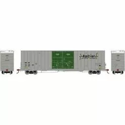 Athearn 75301 HO 60’ Gunderson Double Door High-Cube Box Car RNEX #752033