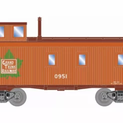 Athearn ATH12086 N 30ft 3-Window Caboose, Grand Trunk Western #0951