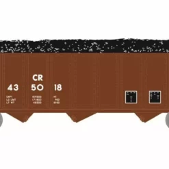 Athearn ATH25561 N 40ft 3-Bay Ribbed Hopper, Conrail #435018