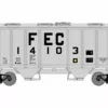 Athearn ATH15418 HO PS-2 2003 2-Bay Hopper, Florida East Coast #14103