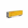 Athearn #16119 RTR 60' Hi-Cube Ex-Post Box, UP/Yellow #560236