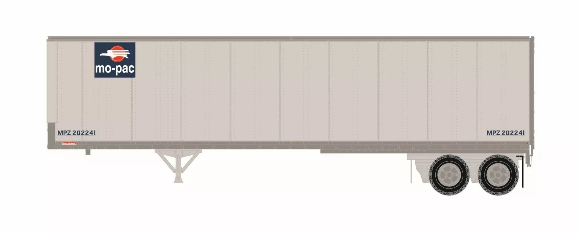 Athearn ATH16135 HO RTR 40ft Fruehauf Trailer, Missouri Pacific #202283