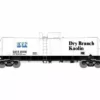Athearn ATH16351 HO RTR 16K Clay Slurry Tank Car, Dry Branch Kaolin/GATX #29150