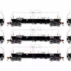 Athearn ATH16358 HO RTR 16K Clay Slurry Tank Car, OMYA Limestone Slurry/SHPX 3-Pack #2
