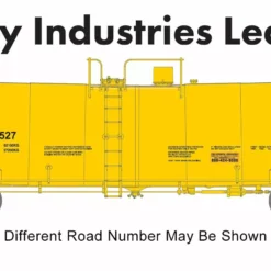 Athearn ATH16398 HO 16K Clay Slurry Tank Car, Trinity TILX 3-Pack