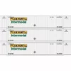 Athearn ATH28490 HO RTR 53ft CIMC Container, JB Hunt 3-Pack #1