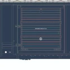 Athearn 18699 HO 50ft FMC 5347 Boxcar Central Vermont #6000138