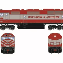 Athearn ATH19084 N EMD F45, Standard DC, Wisconsin & Southern #1001