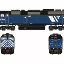 Athearn ATH19189 N EMD F45, Tsunami2 DCC Sound, Montana Rail Link #393