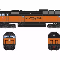 Athearn ATH19091 N EMD FP45, Standard DC, Milwaukee Road #4
