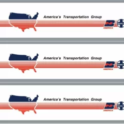 Athearn ATH19140, HO Scale 48ft Container, ATGU #287502, 287505, 287509, 3-Pack