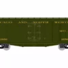 Athearn ATH84709 HO 40ft Pfaudler Milk Car, C&NW #1956