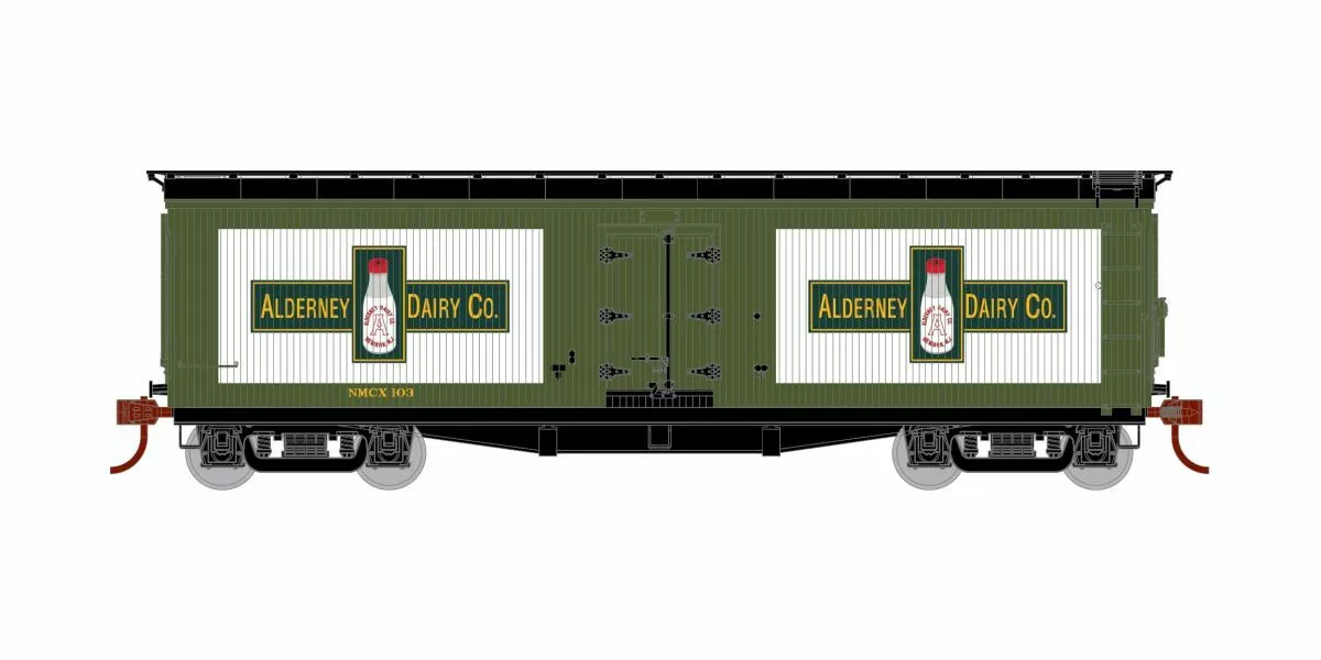 Athearn ATH24033 N 40ft Pfaudler Milk Car, Alderney Dairy #103
