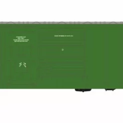 Athearn ATH26739 HO RTR 50ft FMC Combo Door Boxcar, Burlington Northern #316221