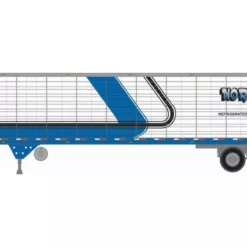 Athearn ATH26757 HO 53ft Reefer Trailer, Northern Refrigerated #53186