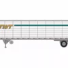 Athearn ATH26765 HO 53ft Reefer Trailer, TWT Refrigerated #70933