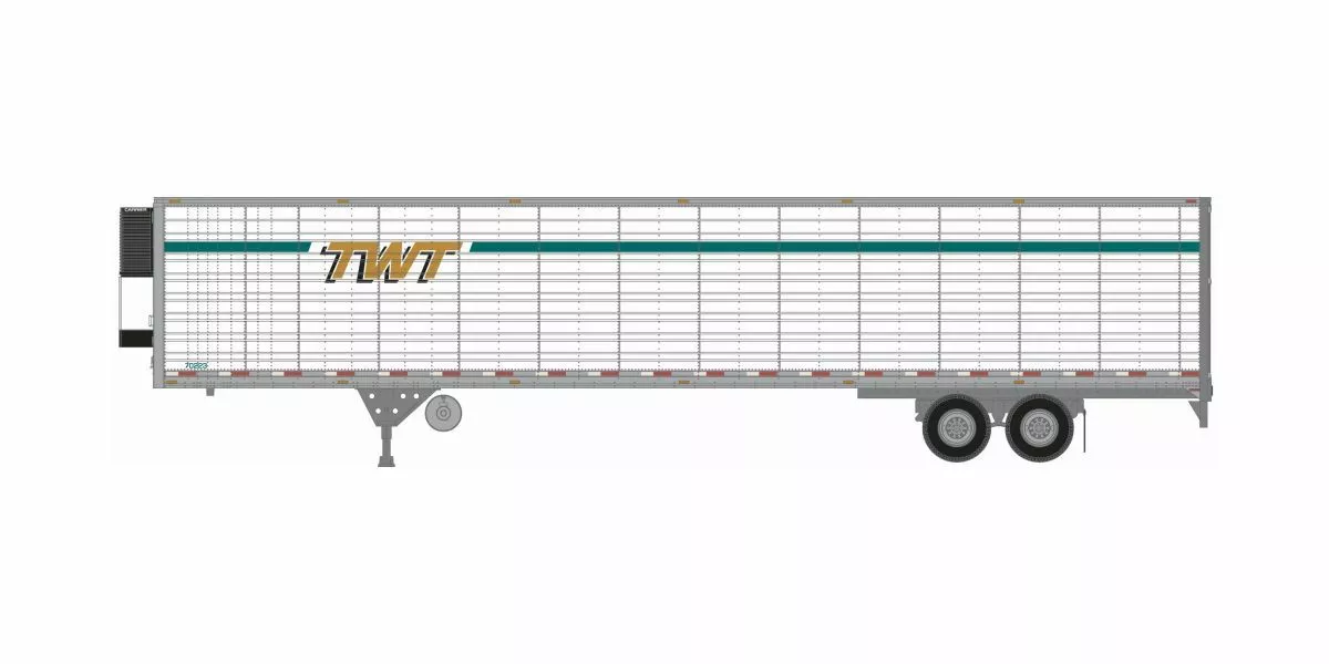 Athearn ATH26765 HO 53ft Reefer Trailer, TWT Refrigerated #70933