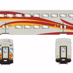 Athearn ATH28591 N Bombardier Passenger Control, New Mexico Railrunner #1107