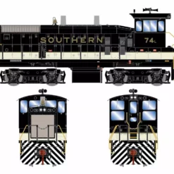 Athearn ATH29672 HO EMD SW1500, Standard DC, Southern Railway #74L