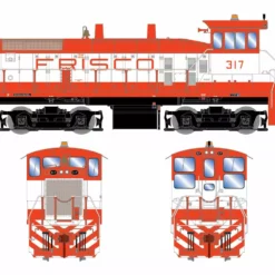 Athearn ATH29777 HO EMD SW1500, Econami DCC Sound, Frisco #317