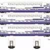 Athearn ATH29706 HO Bombardier Coach, Metrolink As Delivered 3-Pack