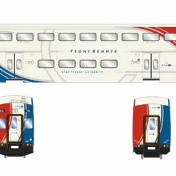 Athearn ATH29708 HO Bombardier Passenger Control, Utah FrontRunner #108