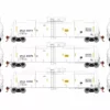 Athearn ATH29925 HO RTR 30K Gallon Ethanol Tank Car, UTLX #1 3-Pack
