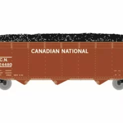 Athearn ATH33083 HO 40ft Offset Coal Hopper, Canadian National #324480