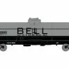 Athearn ATH3383 HO RTR Single Dome Tank Car, Bell Oil SHPX #20391