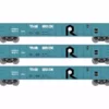 Athearn ATH8391 HO RTR 52ft Mill Gondola, Rock Island 3-Pack