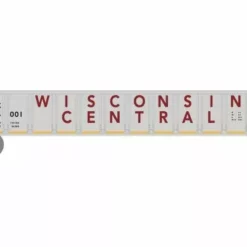 Athearn ATH8393 HO RTR 52ft Mill Gondola, Wisconsin Central #54196