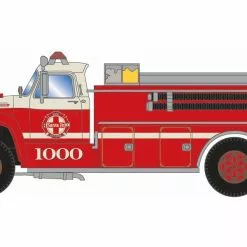 Athearn ATH4571 HO Ford F-850 Fire Truck, Santa Fe #1000