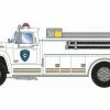 Athearn ATH4572 HO Ford F-850 Fire Truck, Southern Pacific #4750