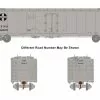 Athearn Genesis Athearn ATH50026, HO Scale 50ft Ice Bunker Reefer, Santa Fe MOW #188505