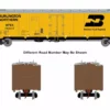 Athearn Genesis Athearn ATH50034, HO Scale 50ft Ice Bunker Reefer, BN WFEX #705372