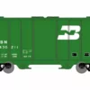 Athearn ATH17240 N PS-2 2600 Covered Hopper, Burlington Northern #430218