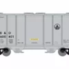 Athearn ATH17244 N PS-2 2600 Covered Hopper, Baltimore & Ohio #600421