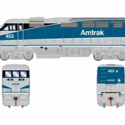 Athearn ATH15297 N EMD F59PHI, Standard DC, Amtrak #453