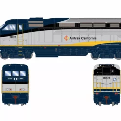 Athearn ATH64635 HO RTR EMD F59PHI, Standard DC, Amtrak California #2002