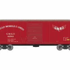 Athearn ATH67755 HO RTR 40ft Modern Boxcar, Gulf Mobile & Ohio #21611