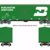 Athearn ATH67963 HO 40ft Modernized Box Car, Burlington Northern #161155