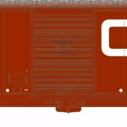 Athearn 69442 HO 40ft Modernized Boxcar Canadian National #577064