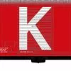 Athearn 69448 HO 40ft Modernized Boxcar Missouri-Kansas-Texas #5573