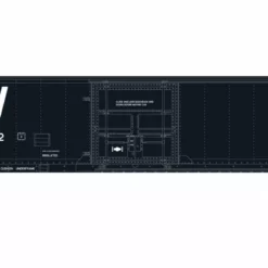 Athearn ATH70750 HO 50ft Superior Plug Door Boxcar, Chicago & North Western #543276