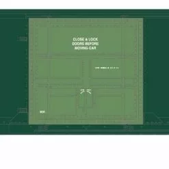 Athearn 71059 HO 50ft Superior Plug Door Box Car British Columbia Railway #4653