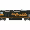 Athearn ATH71743 HO EMD SD40T-2, Standard DC, Union Pacific Ex DRGW #8594