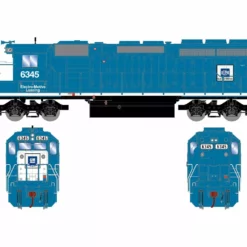 Athearn ATH72192 HO RTR EMD SD40-2, Tsunami2 DCC Sound, EMDX #6345